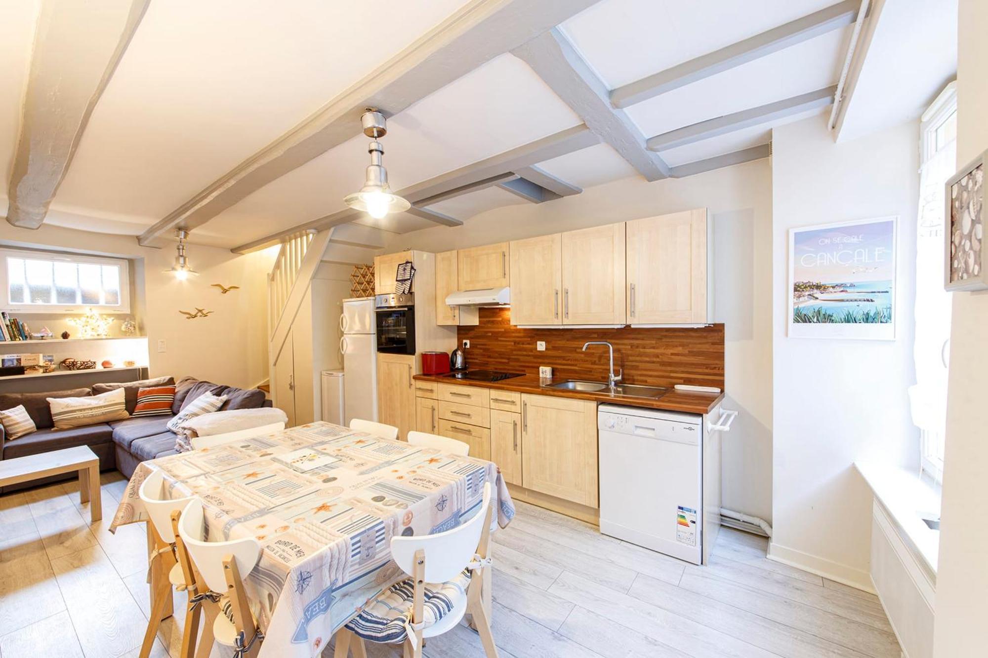 Maison Pecheur - Wifi - 500M Mer カンカル エクステリア 写真